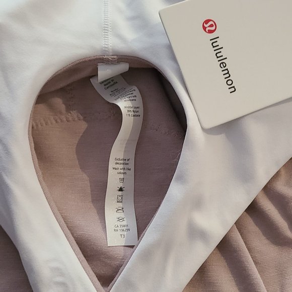 NWT Lululemon Key to balance tank Built-in bra in Nlu buttery-soft white… - Picture 7 of 7